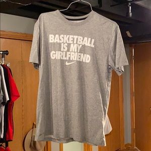 Nike Graphic TShirt “Basketball Is my Girlfriend”